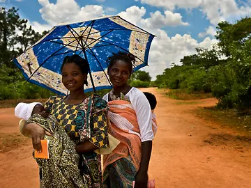 Women with children